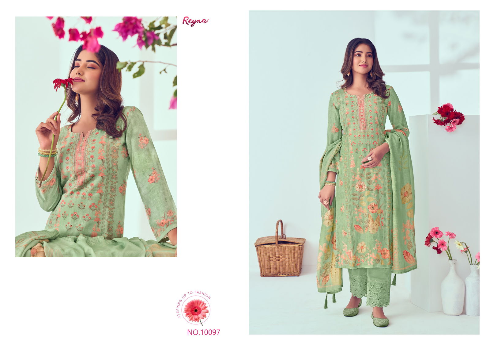 Preet By Reyna Linen Printed Wholesale Dress Material Suppliers In Mumbai